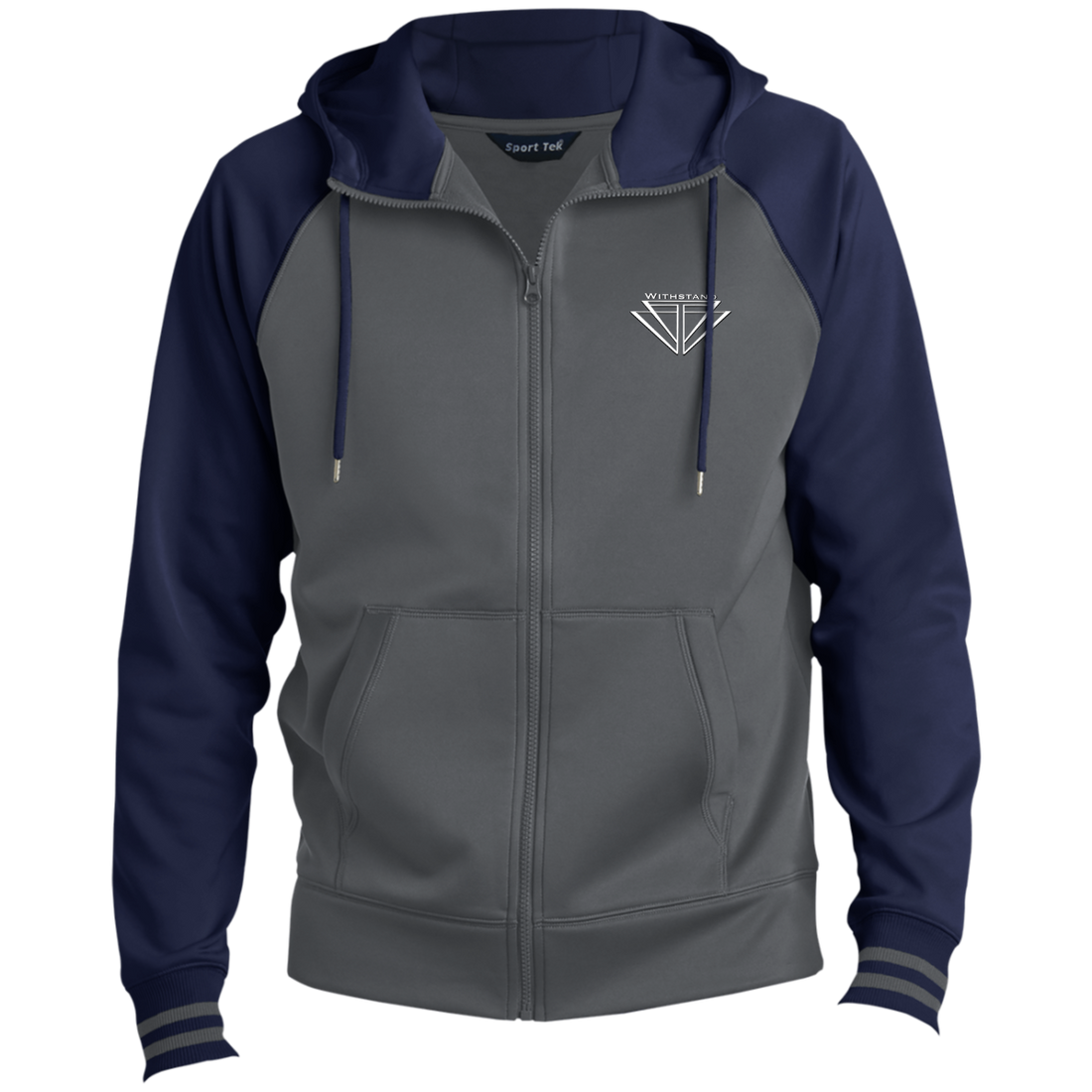 Logo Men's Sport-Wick® Zip Hoodie