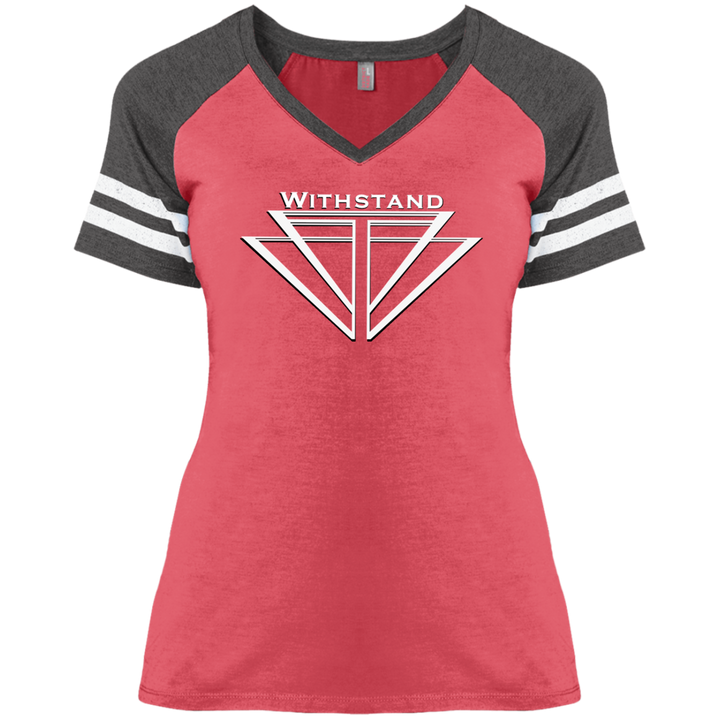 Logo Ladies' Game V-Neck T-Shirt