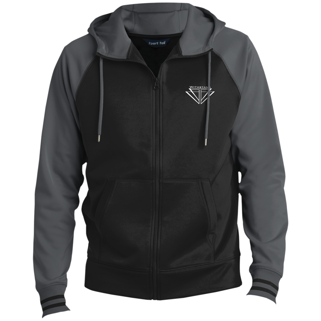 Logo Men's Sport-Wick® Zip Hoodie