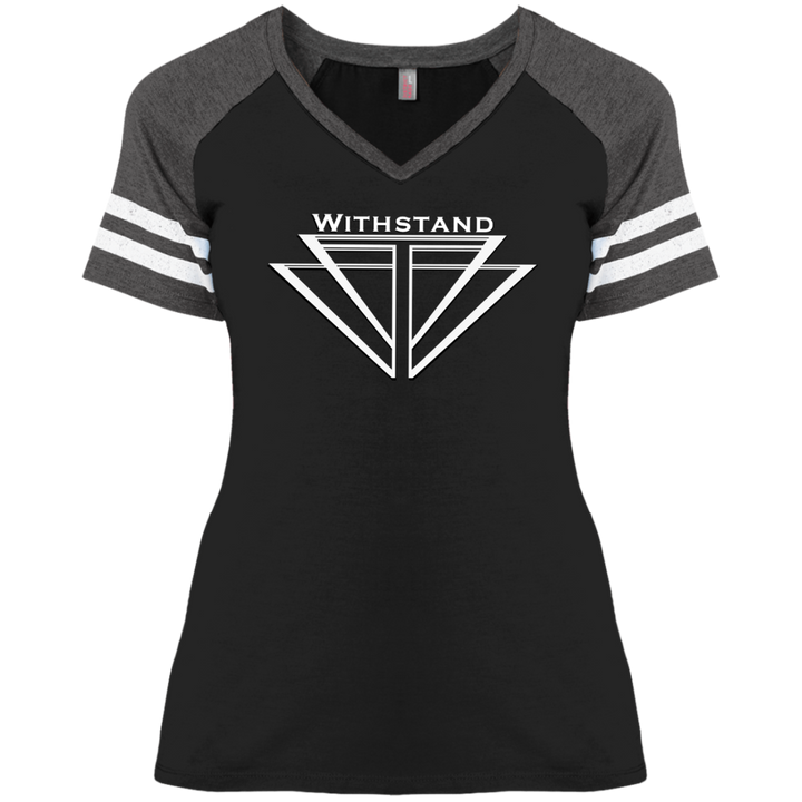 Logo Ladies' Game V-Neck T-Shirt