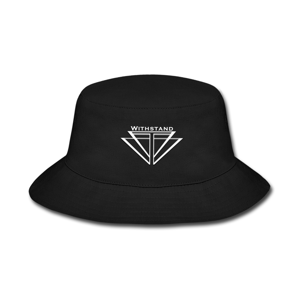 Logo Bucket Hat - black