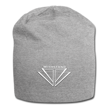 Load image into Gallery viewer, Logo Jersey Beanie - heather gray